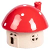 Die moderne Hausfrau Teelicht-Haus „Pilz“ klein (ØxH): 13x11 cm
