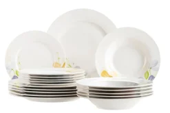 Die moderne Hausfrau Tellerset, Porzellan Zibal