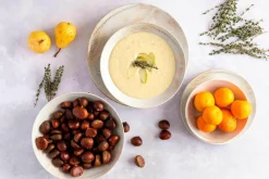 Die moderne Hausfrau Teller-Set, Steinzeug Ossia 6 x Suppenteller, 6 x Speiseteller, 6 x Dessertteller