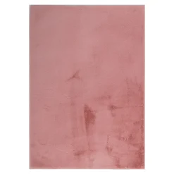 Die moderne Hausfrau Teppich „Kuschel“ beere