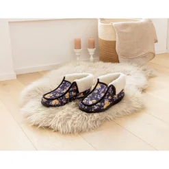 Damen Die moderne Hausfrau Thermo-Haussschuh 