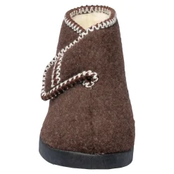 Damen Die moderne Hausfrau Thermo-Kletthausschuh unisex mit Wolle „Vital“