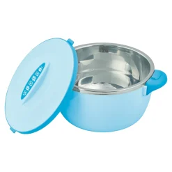 Die moderne Hausfrau Thermoschüssel blau