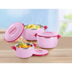 Die moderne Hausfrau Thermoschüssel rosa