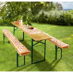 Die moderne Hausfrau Tischläufer „Rose“, 90x40 cm