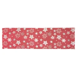 Die moderne Hausfrau Tischläufer "Sterne", 140x40 cm