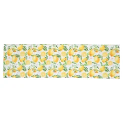 Die moderne Hausfrau Tischläufer „Zitronentraum“, 140x40 cm