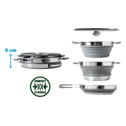 Die moderne Hausfrau Topfset Volcano Pasta al Volvo