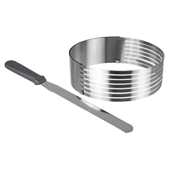 Die moderne Hausfrau Torten-Schneidehilfe-Set, 2-teilig