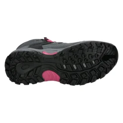 Damen Die moderne Hausfrau Trekkingschuh Mount Pinos High anthrazit/pink