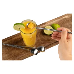 Die moderne Hausfrau Trinkhalm-Löffel, 4 Stück