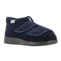 Damen Die moderne Hausfrau Verbandschuh Genua blau