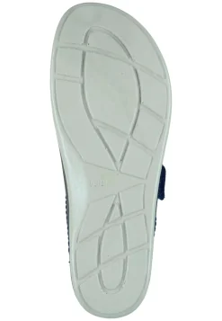 Damen Die moderne Hausfrau VILLORA Pantoletten blau