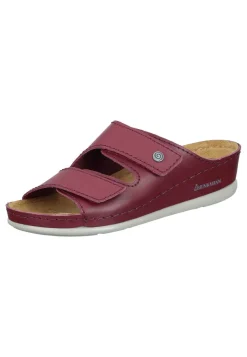 Damen Die moderne Hausfrau VILLORA Pantoletten rot