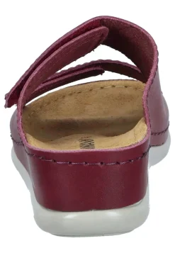 Damen Die moderne Hausfrau VILLORA Pantoletten rot