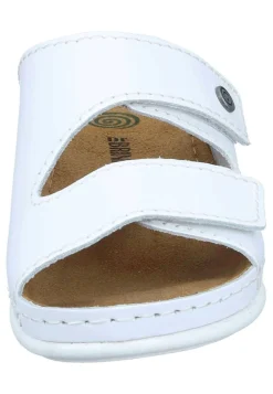 Damen Die moderne Hausfrau VILLORA Pantoletten weiß