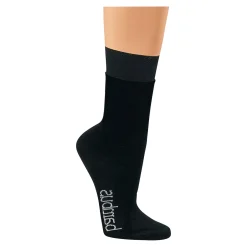 Die moderne Hausfrau Viskose-Socken, 3 Paar schwarz