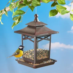 Die moderne Hausfrau Vogelfutterstation „Home Sweet Home“