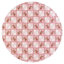 Die moderne Hausfrau Wachstischtuch "Fleur" Ø 130 cm, rund