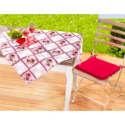 Die moderne Hausfrau Wachstischtuch "Fleur" 160x220 cm, eckig