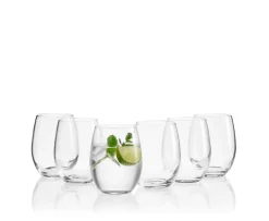 Die moderne Hausfrau Wasserglas-Set, Kristall Il Premio 6 x Wasserglas