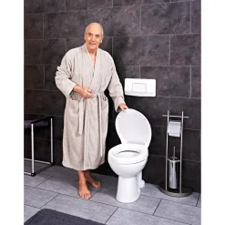 Die moderne Hausfrau WC-Erhöhung mit Absenk-Automatik