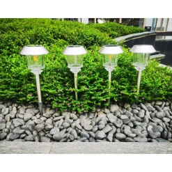 Die moderne Hausfrau Wegbegrenzung mit Filament-LED und Booster, 1 Stück