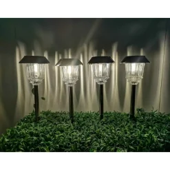 Die moderne Hausfrau Wegbegrenzung mit Filament-LED und Booster, 1 Stück