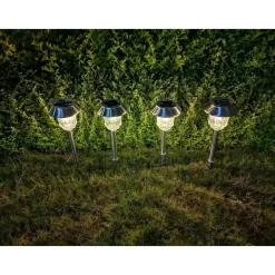 Die moderne Hausfrau Wegbegrenzung mit Filament-LED und Booster, 1 Stück