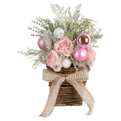 Die moderne Hausfrau Weihnachts-Arrangement zum Hängen