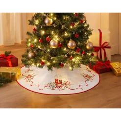 Die moderne Hausfrau Weihnachtsbaumdecke „Classic“, Ø 90 cm