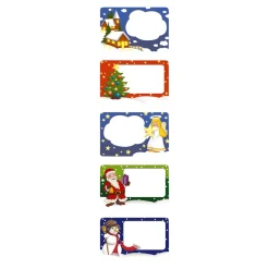 Die moderne Hausfrau Weihnachts-Etiketten, 100 Stück