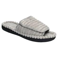 Damen Die moderne Hausfrau Wellness-Klettpantolette „Supersoft“