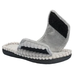 Damen Die moderne Hausfrau Wellness-Klettpantolette „Supersoft“