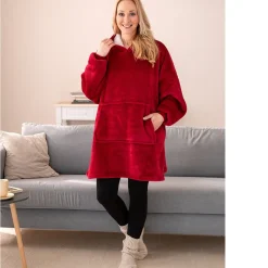 Damen Die moderne Hausfrau Wende-Kuschelpulli