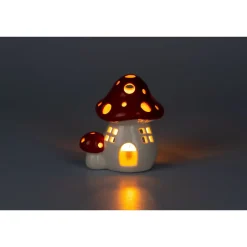 Die moderne Hausfrau Windlicht „Fliegenpilz“