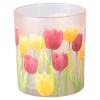 Die moderne Hausfrau Windlicht „Tulpen“ Ø 7 cm