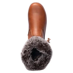 Damen Die moderne Hausfrau Winterstiefel „Miriam“ cognac