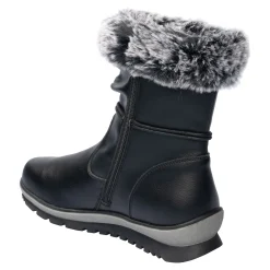 Damen Die moderne Hausfrau Winterstiefel „Miriam“ schwarz