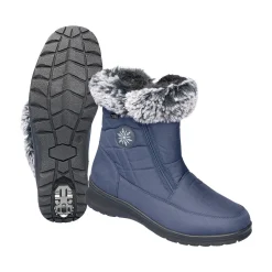 Damen Die moderne Hausfrau Winterstiefel mit Spikes „Silke“