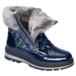 Damen Die moderne Hausfrau Winterstiefel "Wanda" marine