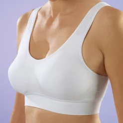Damen Die moderne Hausfrau Wohlfühl Push-Up weiß