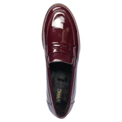 Damen Die moderne Hausfrau Wärme-Slipper „Verena“ bordeaux