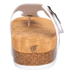 Damen Die moderne Hausfrau Zehen-Klettpantolette „Tropical“